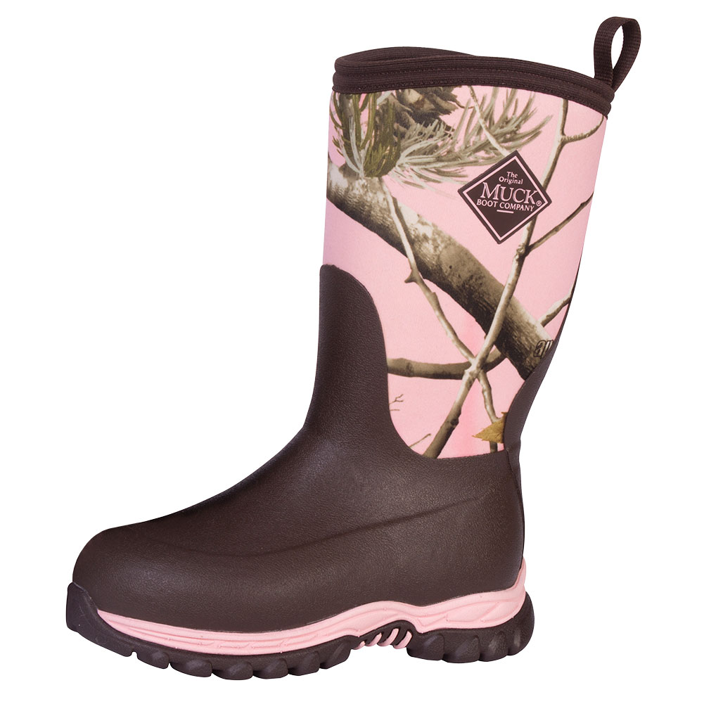 Muck Boot Kid's Rugged II Pink Realtree 
