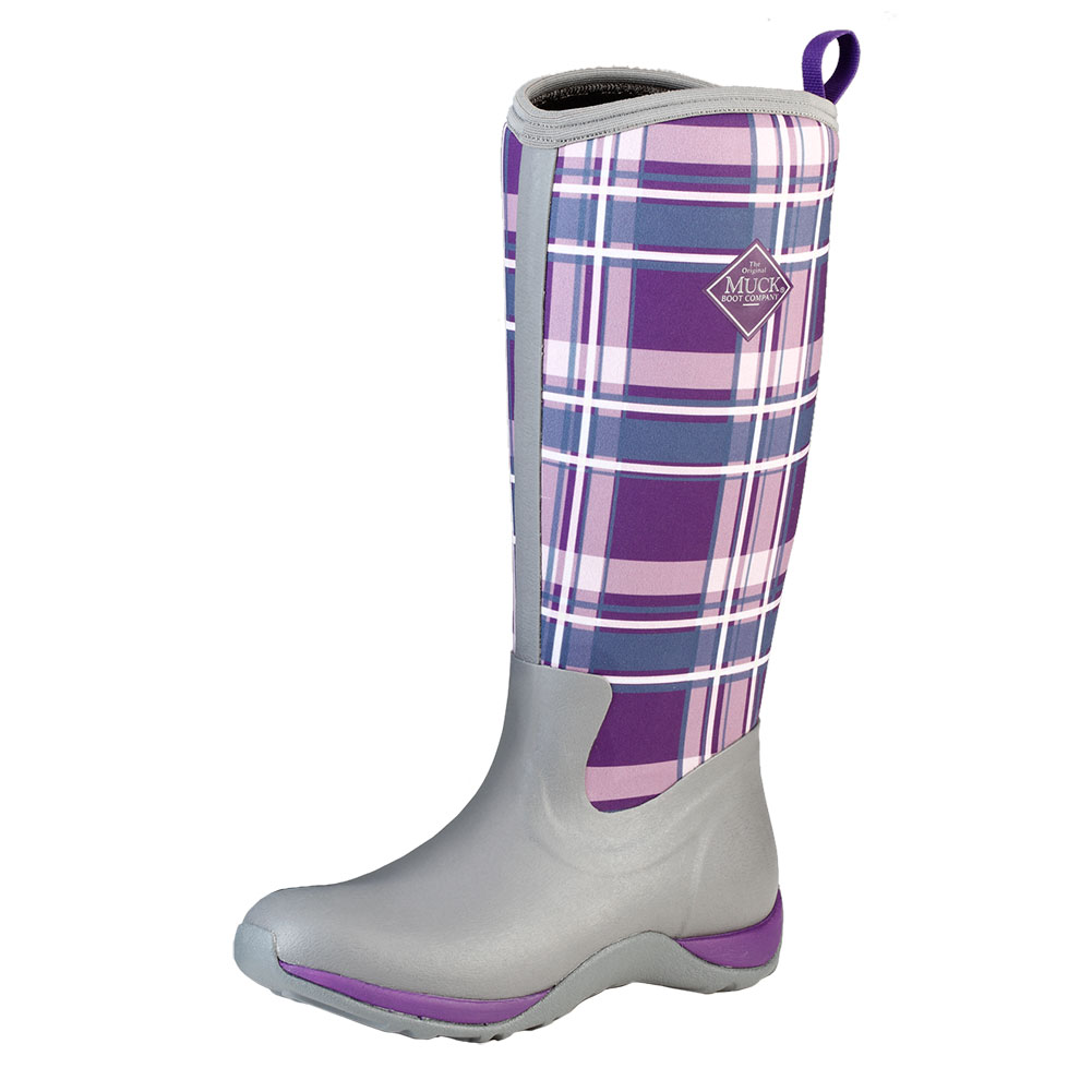 muck boots womens purple